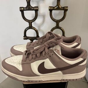 Nike Cream and Brown Sneakers
